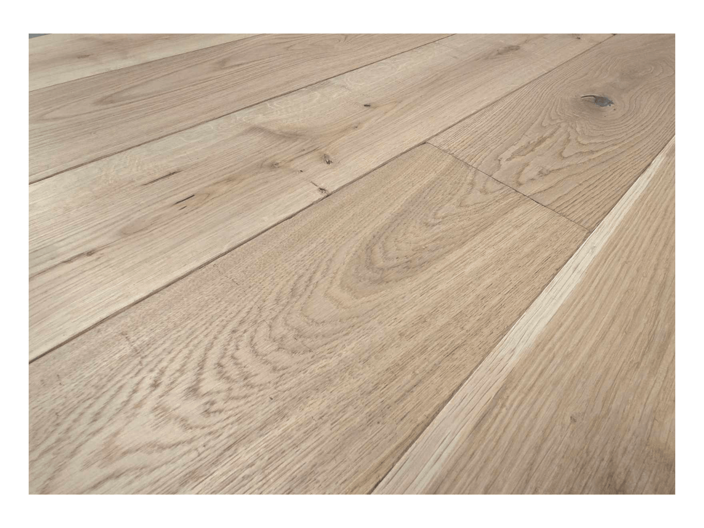 Chateau Bright European oak flooring — airy soft warm undertone | Mill & Woods