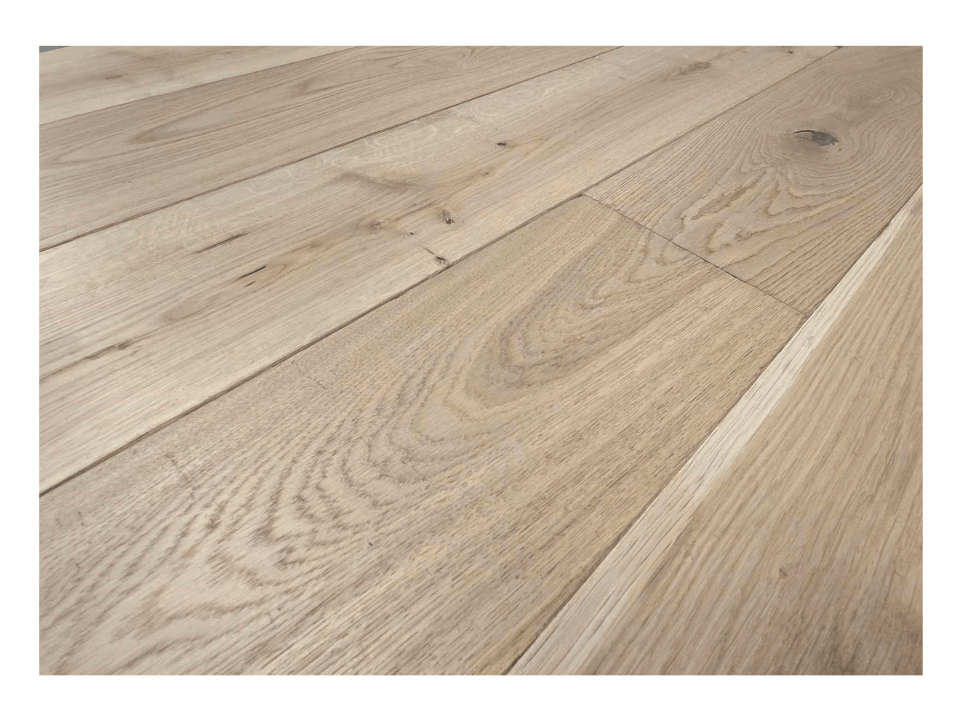 Chateau Bright European oak flooring — airy soft warm undertone | Mill & Woods
