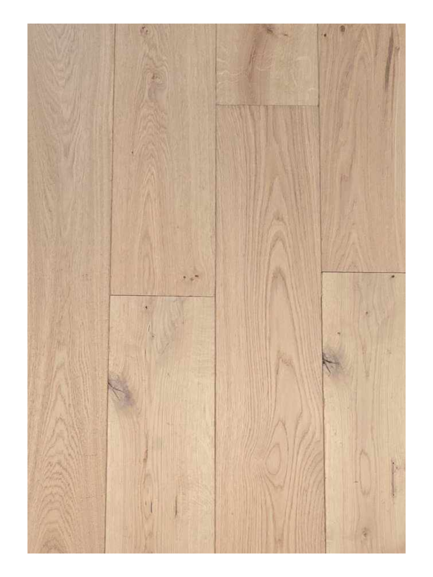 Chateau Bright wide plank European oak flooring | Mill & Woods