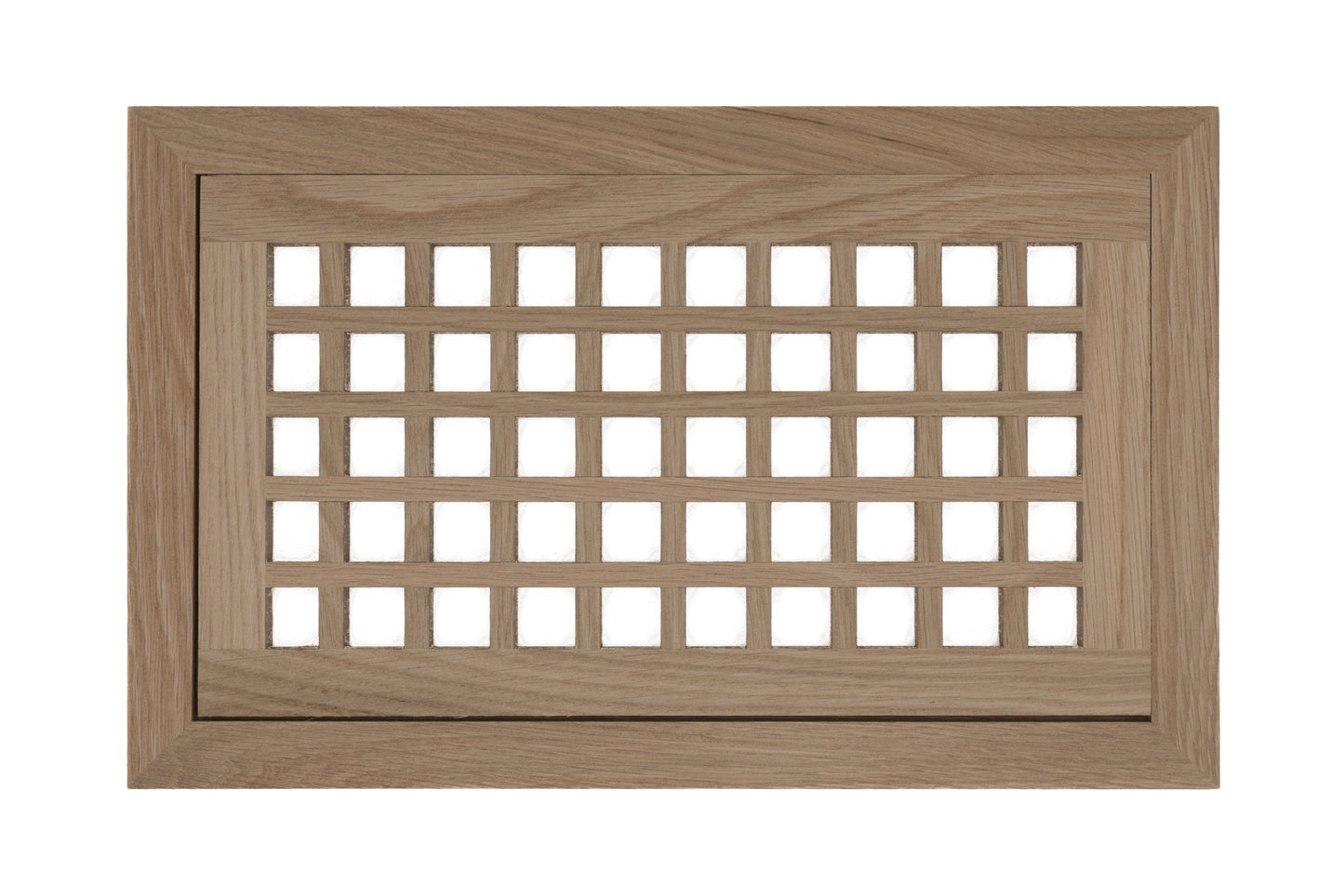 Egg crate hardwood floor vent with frame | Mill & Woods