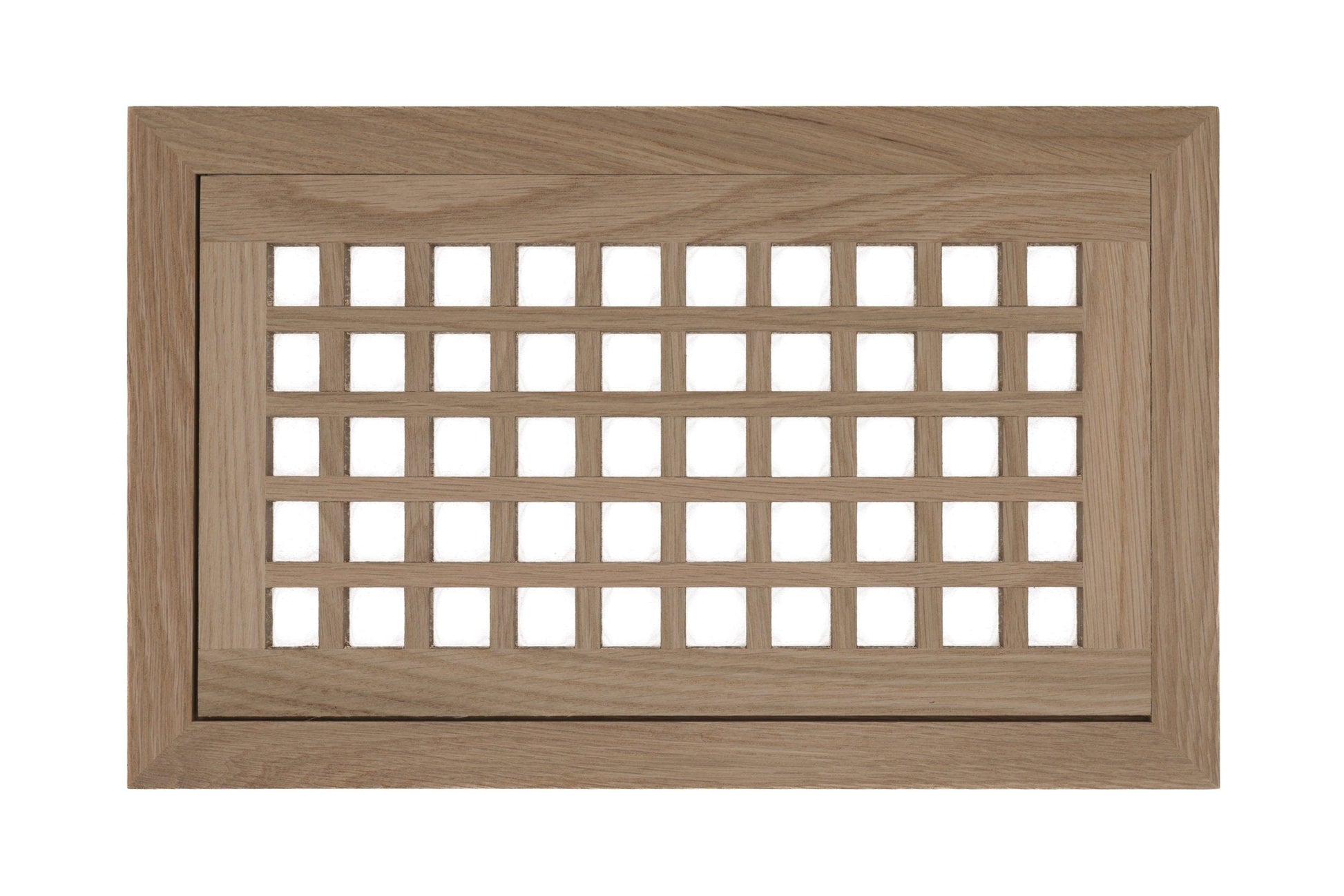 Egg crate hardwood floor vent with frame | Mill & Woods