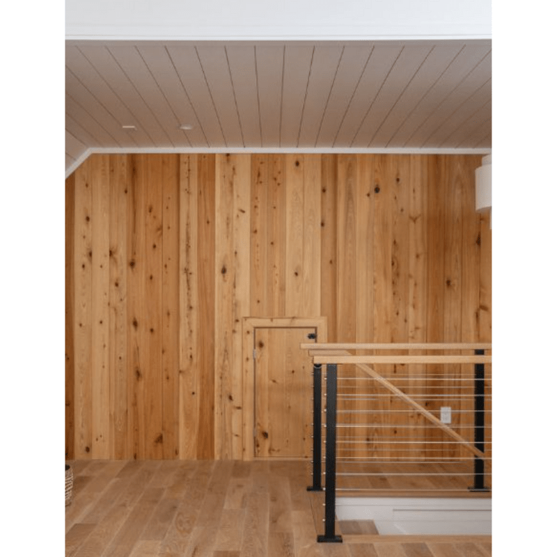 Unfinished heart pine wide plank flooring | Mill & Woods