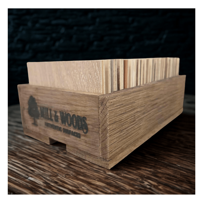 Mill & Woods Wooden Sample Crate