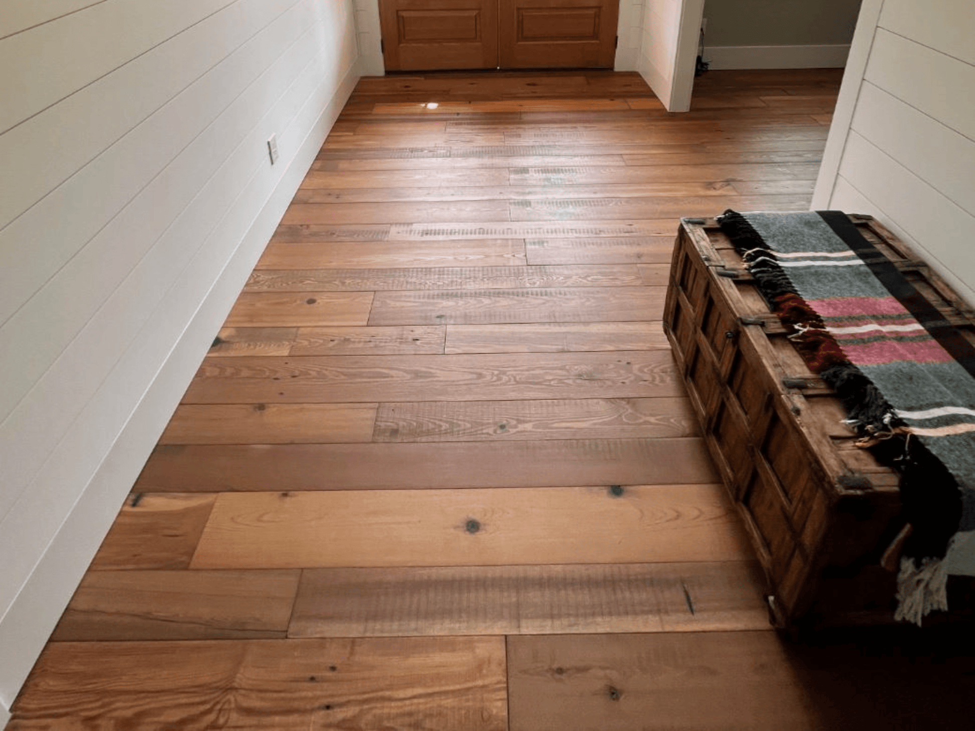 Hamilton reclaimed heart pine flooring | Mill & Woods