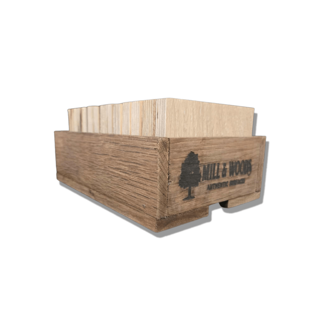 Mill & Woods Wooden Sample Crate