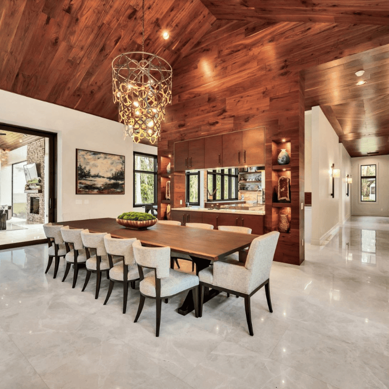 Walnut Grove black walnut flooring swatch — deep chocolate tones | Mill & Woods Atlanta