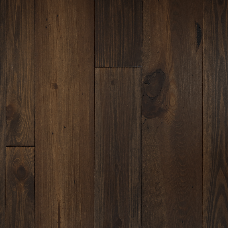Grandpa Mac reclaimed heart pine flooring — natural antique character | Mill & Woods