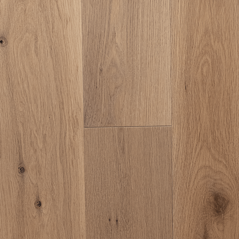Winter Wheat wide plank white oak flooring — sun-bleached warm tone | Mill & Woods