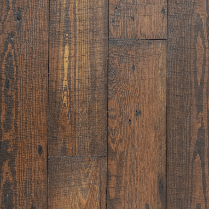 Hamilton reclaimed heart pine hardwood flooring | Mill & Woods Atlanta