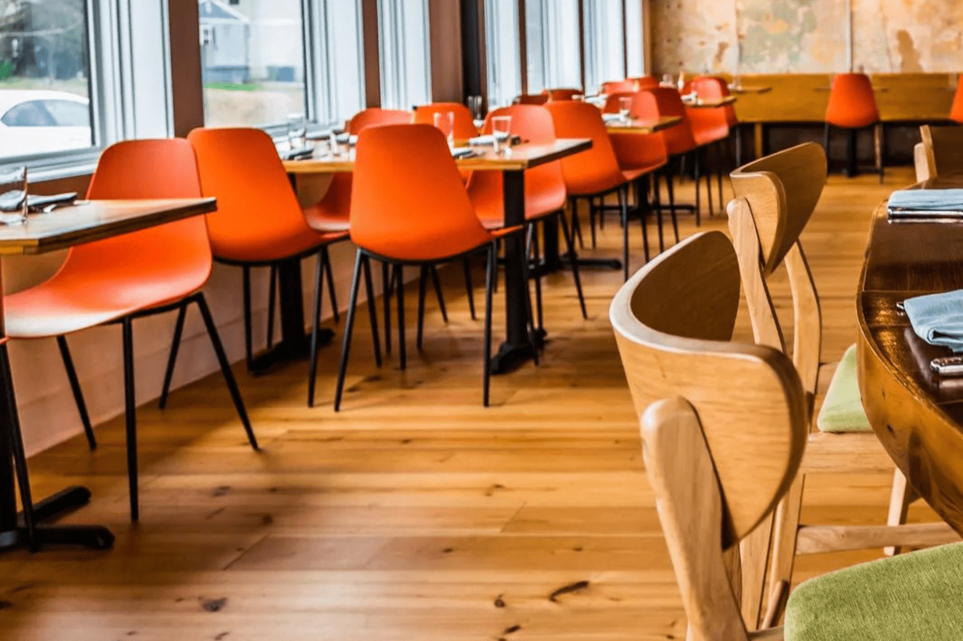 Naturally Reclaimed reclaimed heart pine flooring detail | Mill & Woods