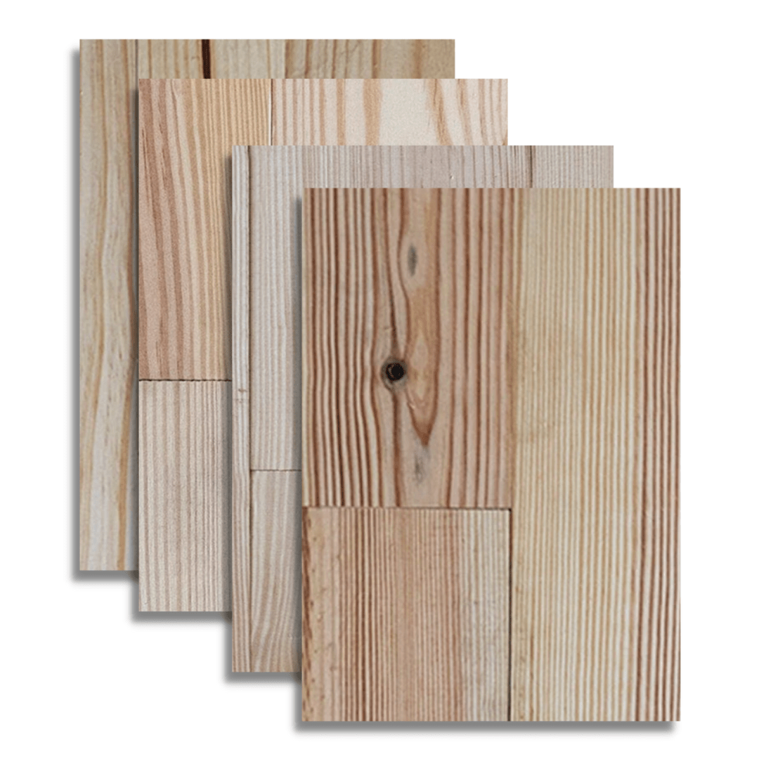 Sample Box | Unfinished Pine Variety